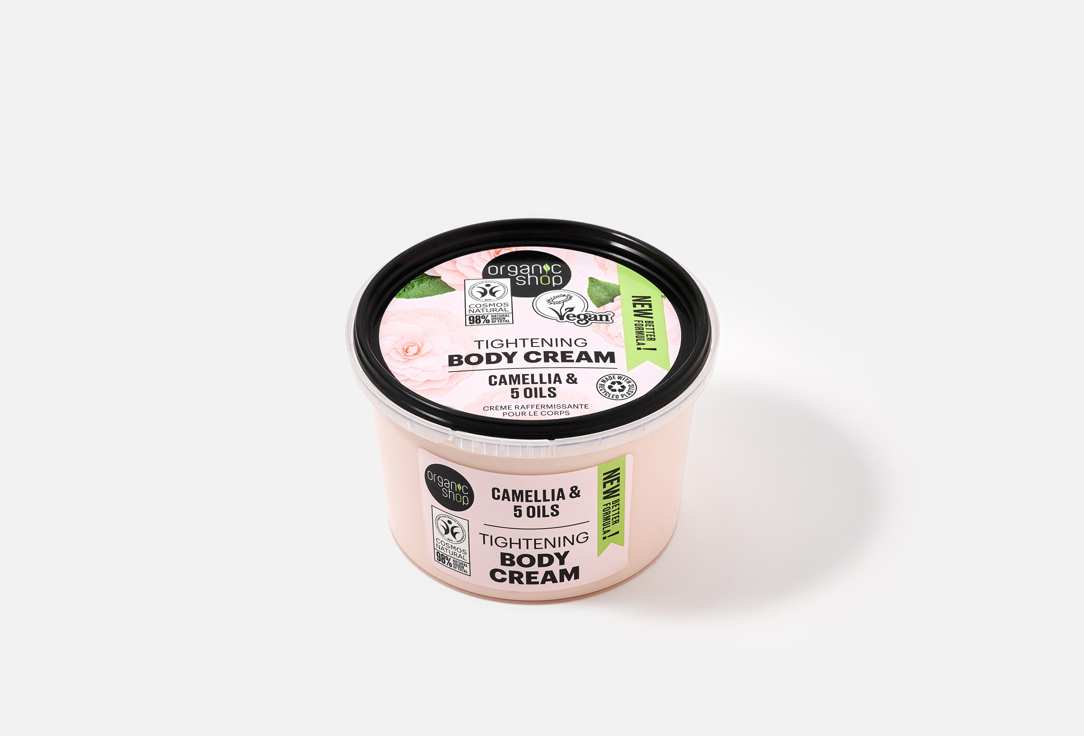 Organic Shop Tightening Body Cream Camellia