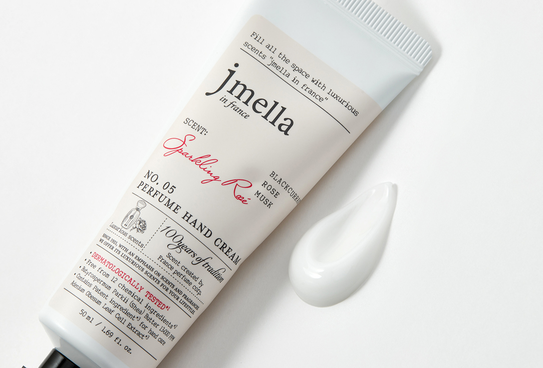 Jmella Perfumed hand cream SPARKLING ROSE