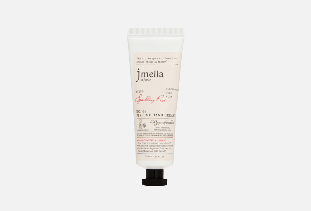 Jmella Perfumed hand cream SPARKLING ROSE