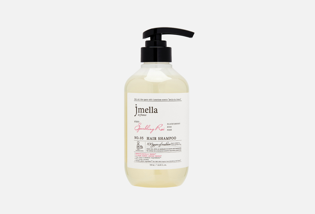 Jmella Perfumed hair shampoo SPARKLING ROSE