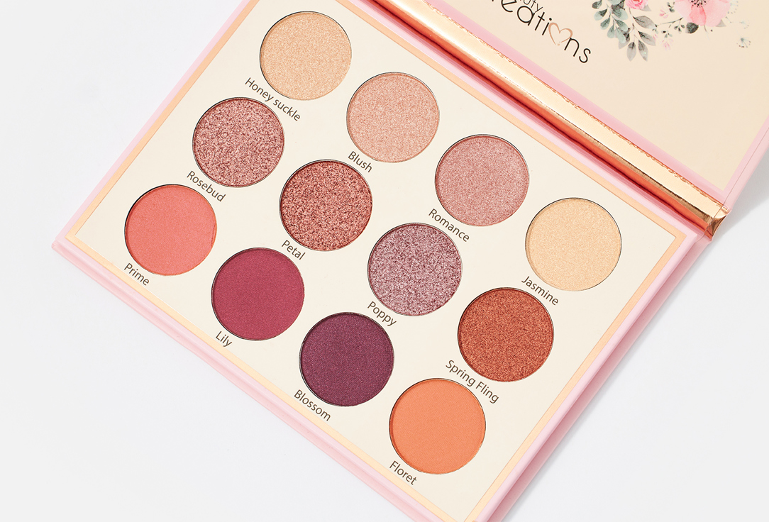 BEAUTY CREATIONS Палитра теней Floral Bloom Eye Bloom Palette
