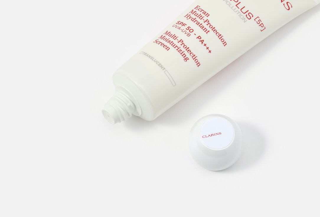 Clarins Multi-Protection Moisturizing Face Sunscreen SPF 50 UV PLUS Anti-Pollution Clear 50 ml Clarins Multi-Protection Moisturizing Face Sunscreen SPF 50 UV PLUS Anti-Pollution