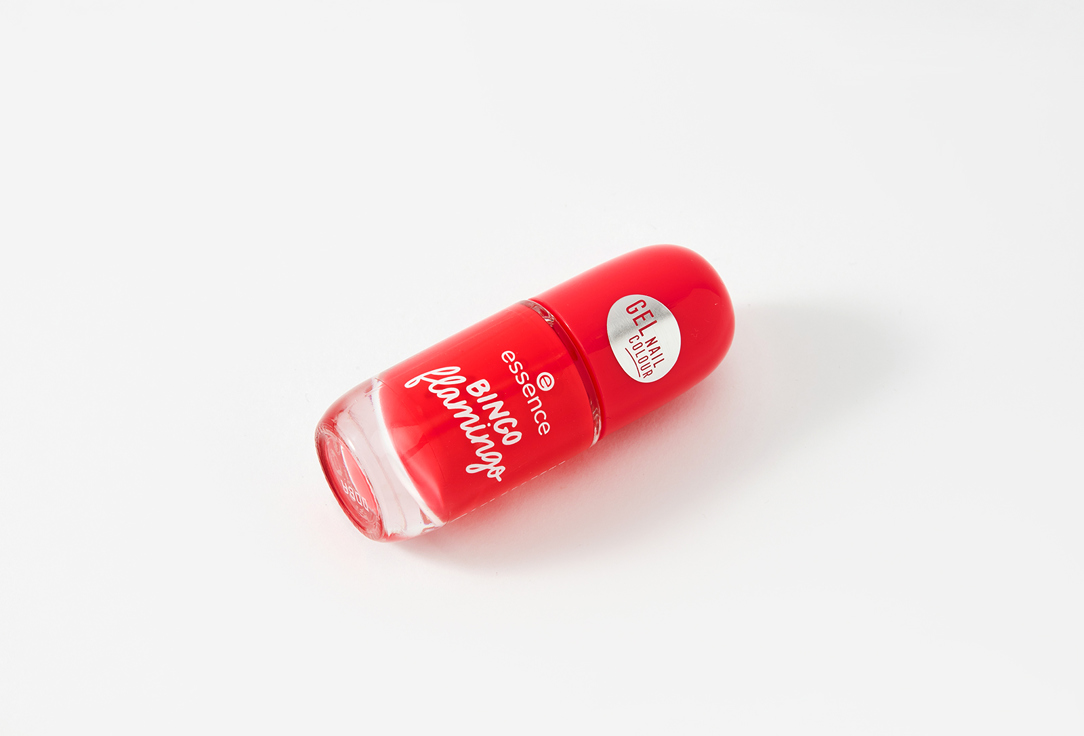 essence Glossy, fast-drying gel-effect nail polish Gel Nail Colour 13, Bingo flamingo 8 ml essence Glossy, fast-drying gel-effect nail polish Gel Nail Colour