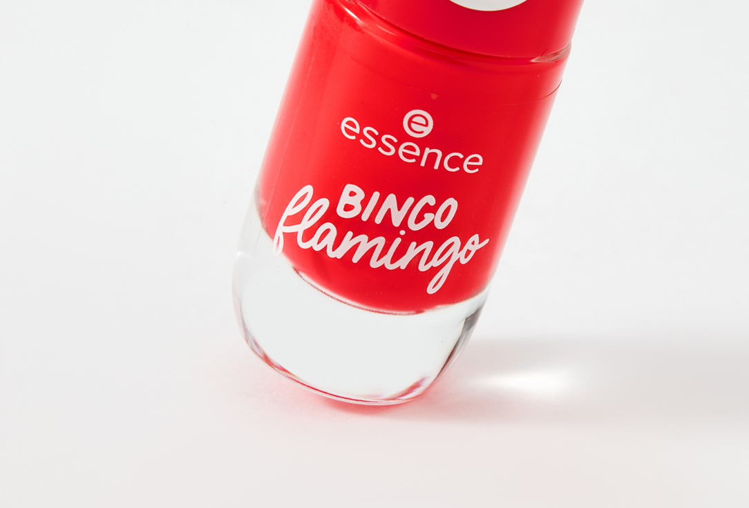 essence Glossy, fast-drying gel-effect nail polish Gel Nail Colour 13, Bingo flamingo 8 ml essence Glossy, fast-drying gel-effect nail polish Gel Nail Colour