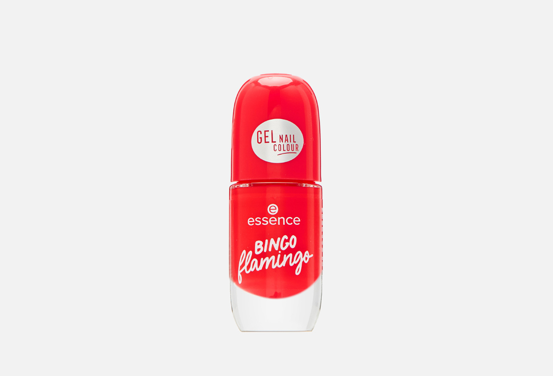 essence Glossy, fast-drying gel-effect nail polish Gel Nail Colour 13, Bingo flamingo 8 ml essence Glossy, fast-drying gel-effect nail polish Gel Nail Colour