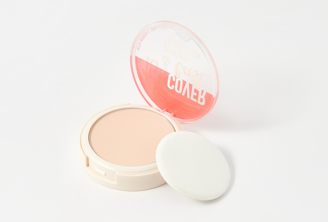 essence POWDER FOUNDATION COVER & last 01, Porcelaine 8 g essence POWDER FOUNDATION COVER & last