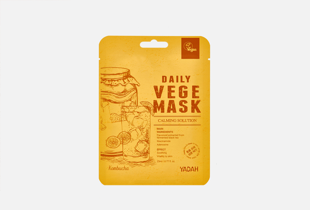 Yadah Face sheet mask Kombucha