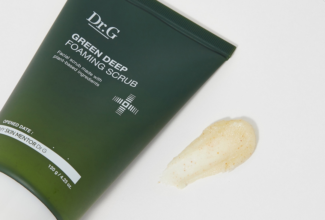 Dr.G Smoothing & Cleansing Face Scrub DEEP FOAMING SCRUB