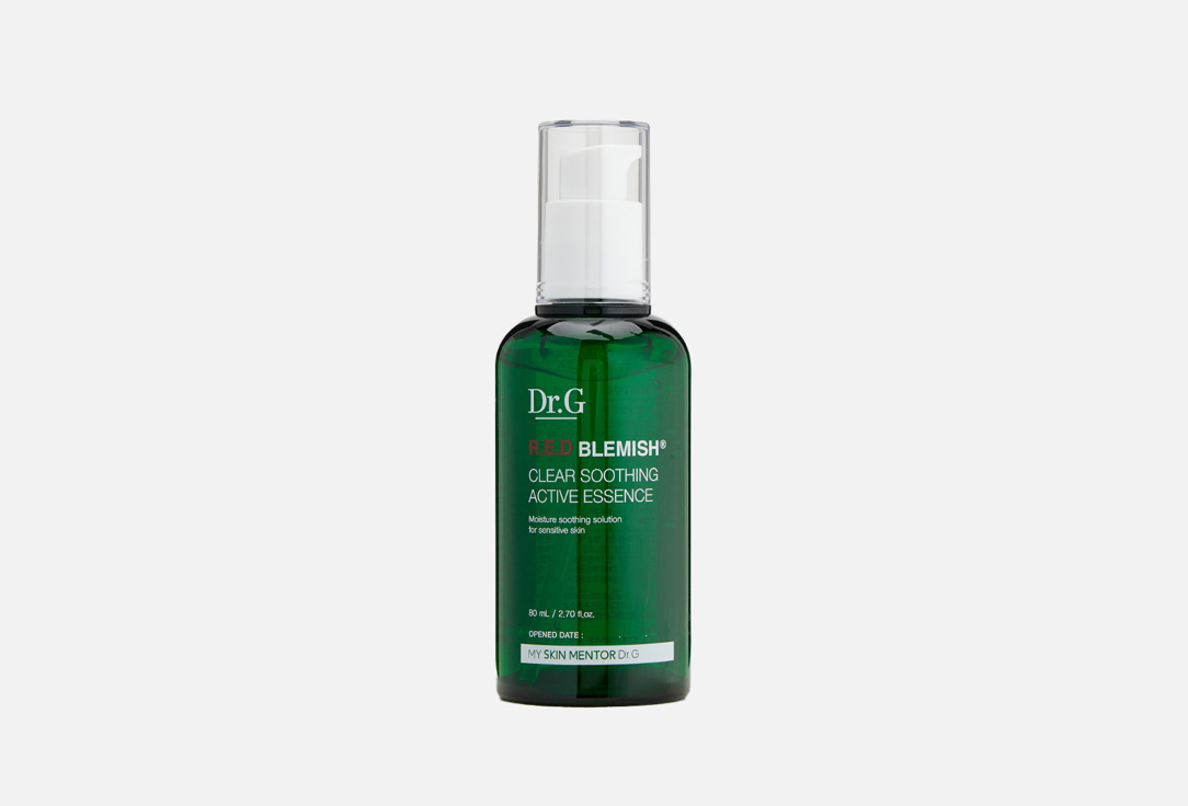 Dr.G SOOTHING ACTIVE ESSENCE R.E.D BLEMISH CLEAR 30 ml Dr.G SOOTHING ACTIVE ESSENCE R.E.D BLEMISH CLEAR