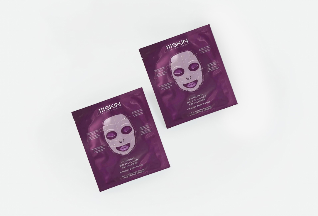 111SKIN Rejuvenating Face Sheet Mask Pack Y Theorem Bio cellulose Facial Mask