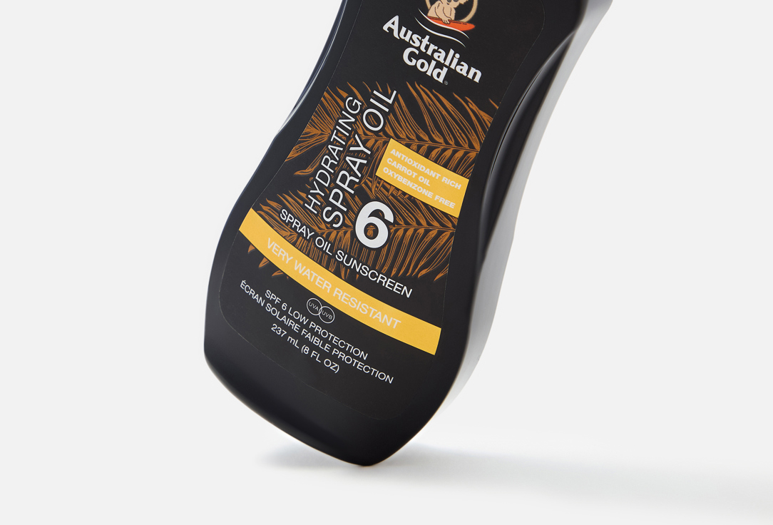 Australian Gold Hydrating Spray Oil SPF6 Spray Oil Sunscreen