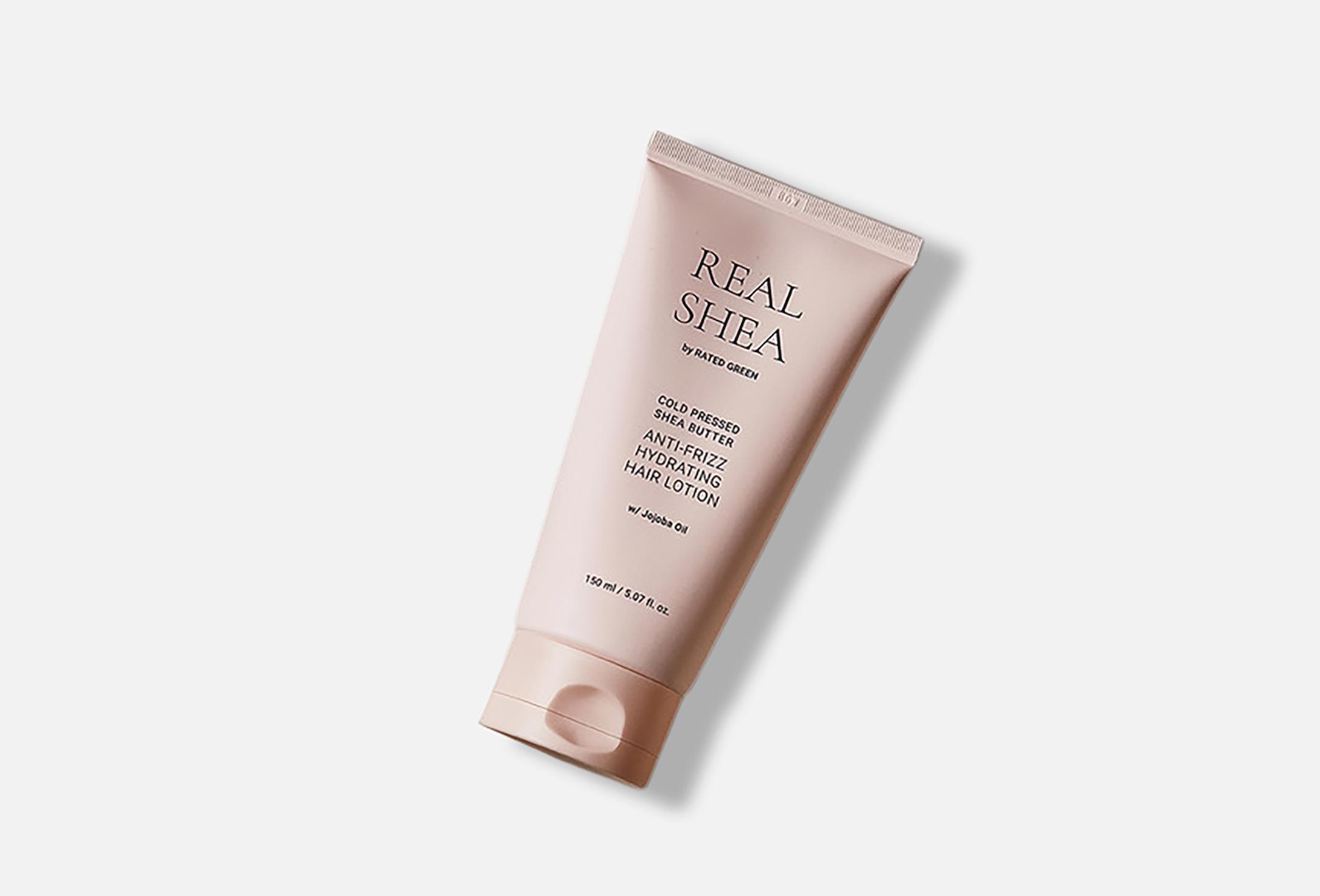 RATED GREEN Anti-Frizz Hydrating Hair Lotion with Jojoba Oil REAL SHEA Cold Pressed Shea Butter 150 ml RATED GREEN Anti-Frizz Hydrating Hair Lotion with Jojoba Oil REAL SHEA Cold Pressed Shea Butter