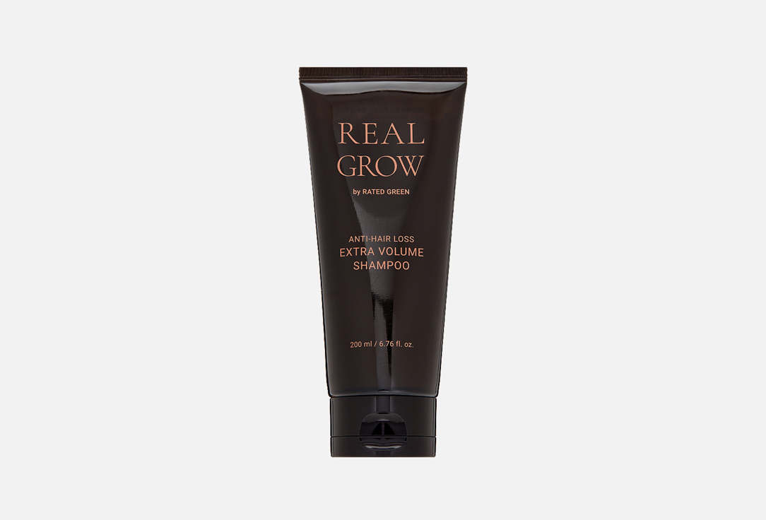RATED GREEN Volumizing Shampoo REAL GROW Anti-Hair Loss Extra Volume Shampoo 200 ml RATED GREEN Volumizing Shampoo REAL GROW Anti-Hair Loss Extra Volume Shampoo