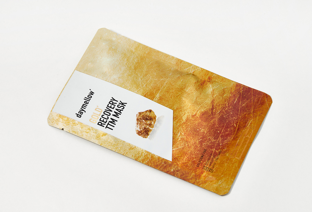 daymellow Moisturizing Face Sheet Mask GOLD' RECOVERY TTM MASK