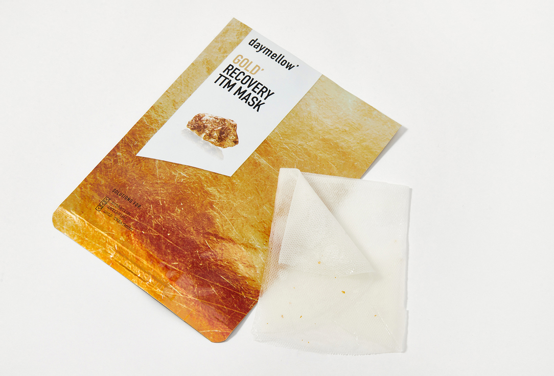 daymellow Moisturizing Face Sheet Mask GOLD' RECOVERY TTM MASK