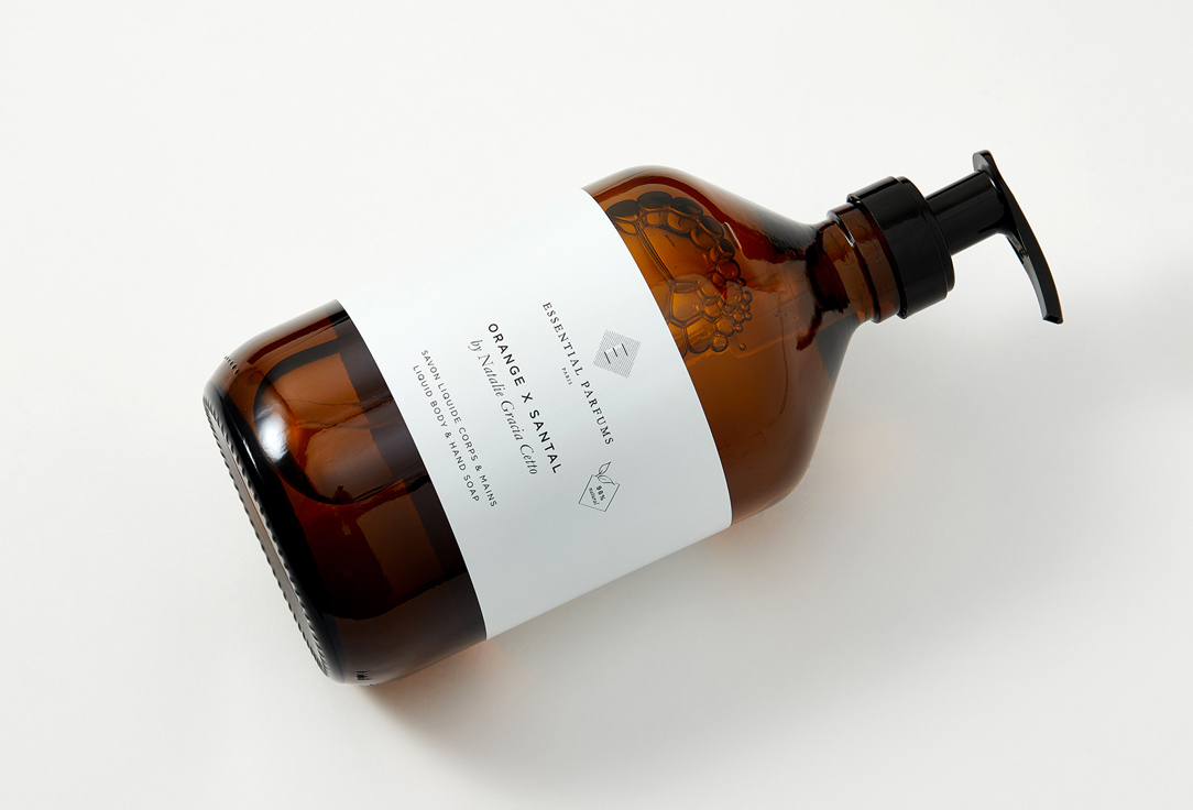 ESSENTIAL PARFUMS PARIS Hand and Body Soap Orange x santal 500 ml ESSENTIAL PARFUMS PARIS Hand and Body Soap Orange x santal