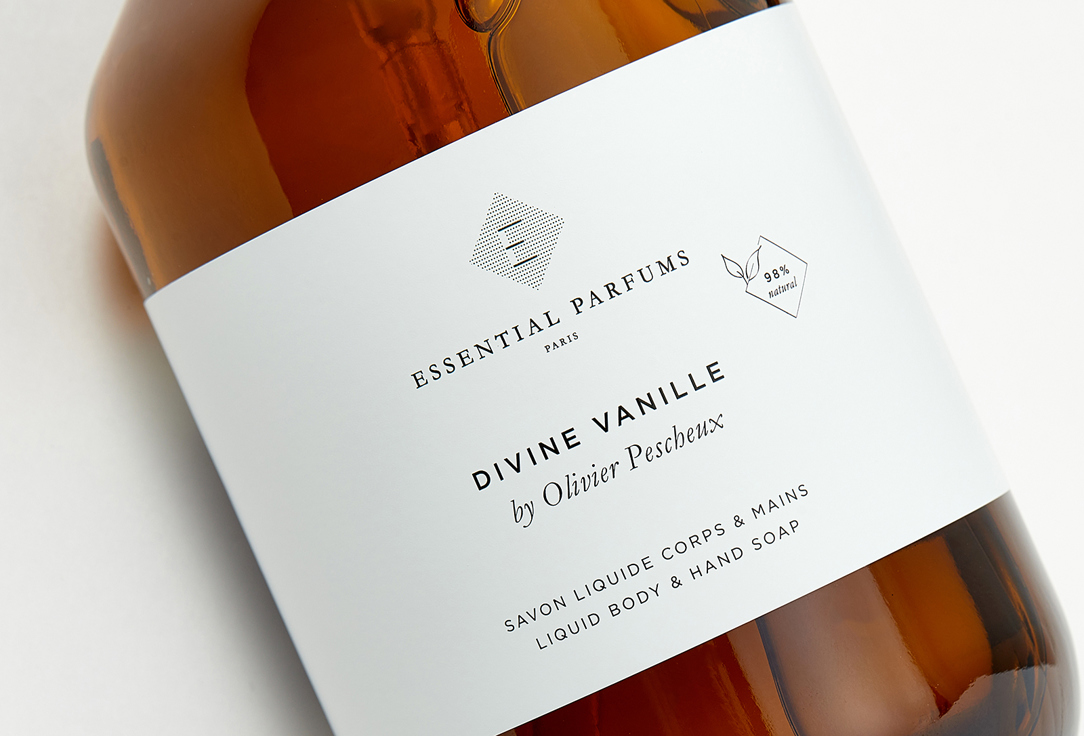 ESSENTIAL PARFUMS PARIS Hand and Body Soap Divine vanille 500 ml ESSENTIAL PARFUMS PARIS Hand and Body Soap Divine vanille