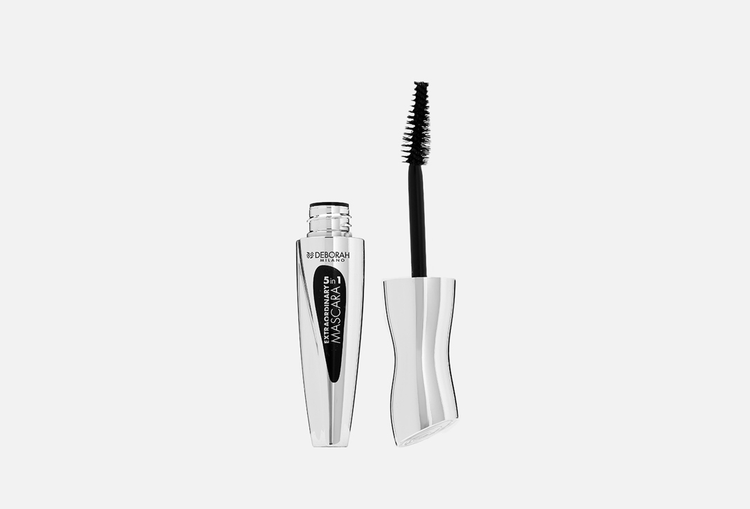 DEBORAH MILANO 5 in 1 mascara Extraordinary Black 12 ml DEBORAH MILANO 5 in 1 mascara Extraordinary