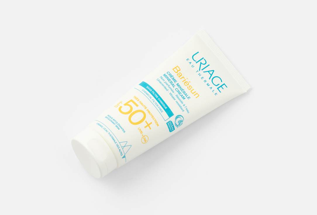 Uriage Mineral face cream spf 50+ Bariesun 100 ml Uriage Mineral face cream spf 50+ Bariesun