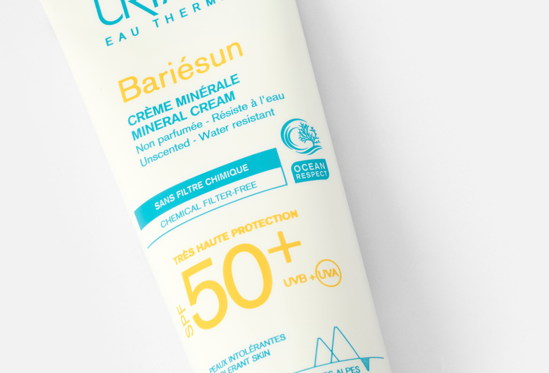 Uriage Mineral face cream spf 50+ Bariesun 100 ml Uriage Mineral face cream spf 50+ Bariesun