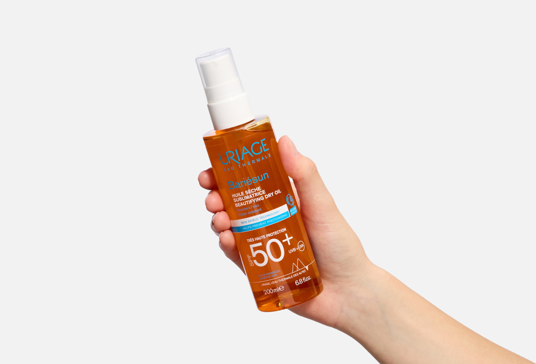Uriage Lightweight fragrant dry oil SPF50+ Bariesun