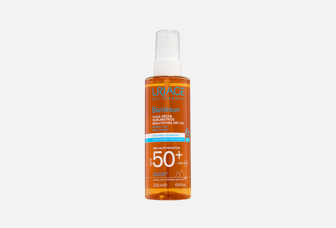 Uriage Lightweight fragrant dry oil SPF50+ Bariesun
