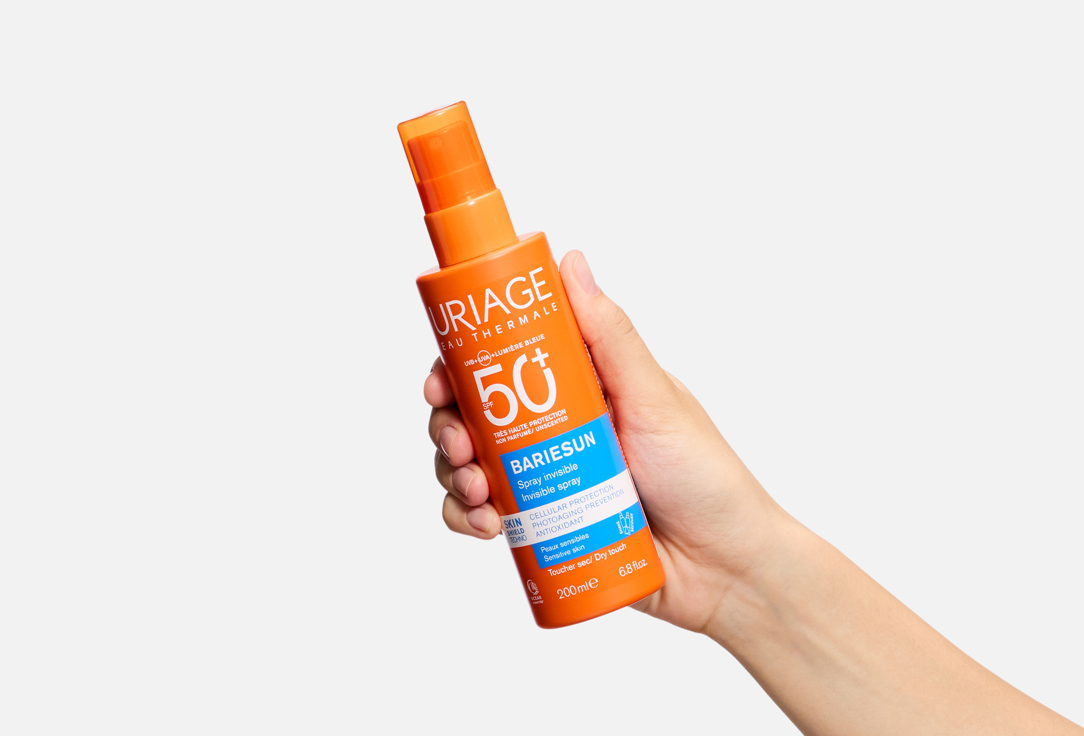 Uriage Fragrance-Free Spray SPF 50+ Bariesun 200 ml Uriage Fragrance-Free Spray SPF 50+ Bariesun