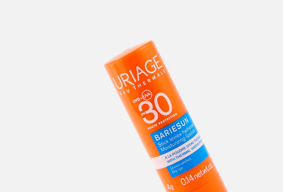 Uriage Nourishing Lip Balm SPF 30 Bariesun Lips Stick 4 g Uriage Nourishing Lip Balm SPF 30 Bariesun Lips Stick