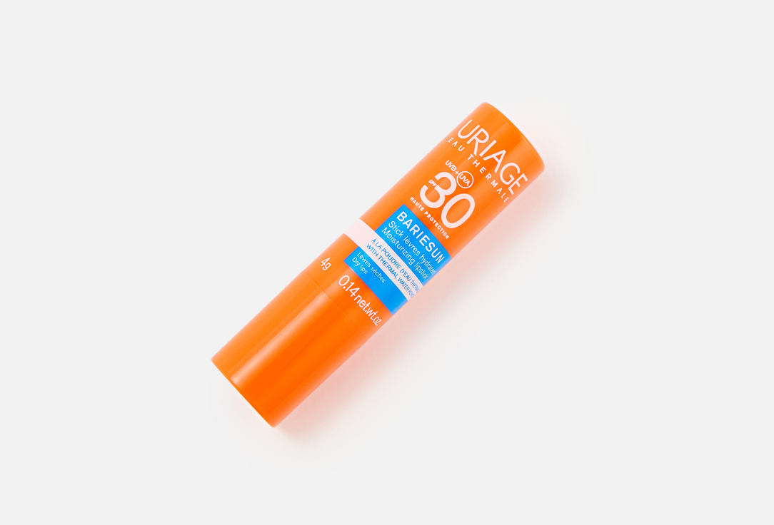 Uriage Nourishing Lip Balm SPF 30 Bariesun Lips Stick 4 g Uriage Nourishing Lip Balm SPF 30 Bariesun Lips Stick