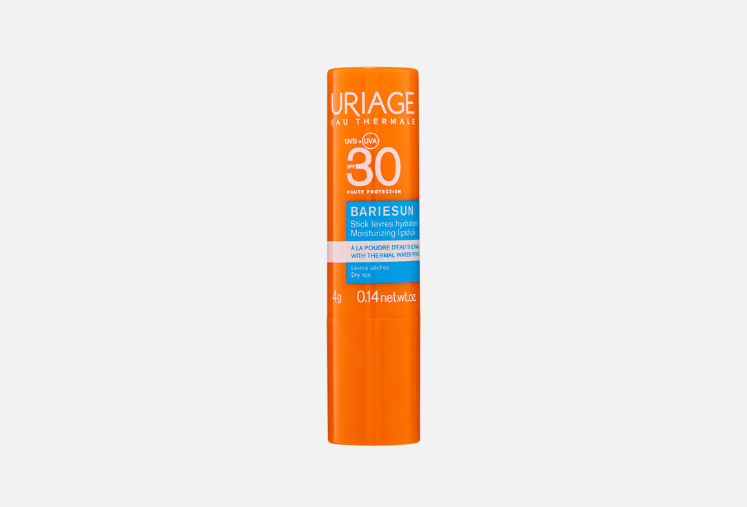 Uriage Nourishing Lip Balm SPF 30 Bariesun Lips Stick 4 g Uriage Nourishing Lip Balm SPF 30 Bariesun Lips Stick