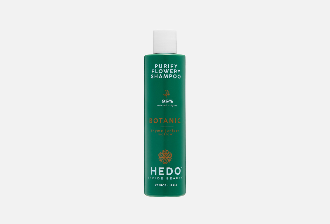 Hedo Anti-dandruff shampoo Botanic purify flowery 250 ml Hedo Anti-dandruff shampoo Botanic purify flowery