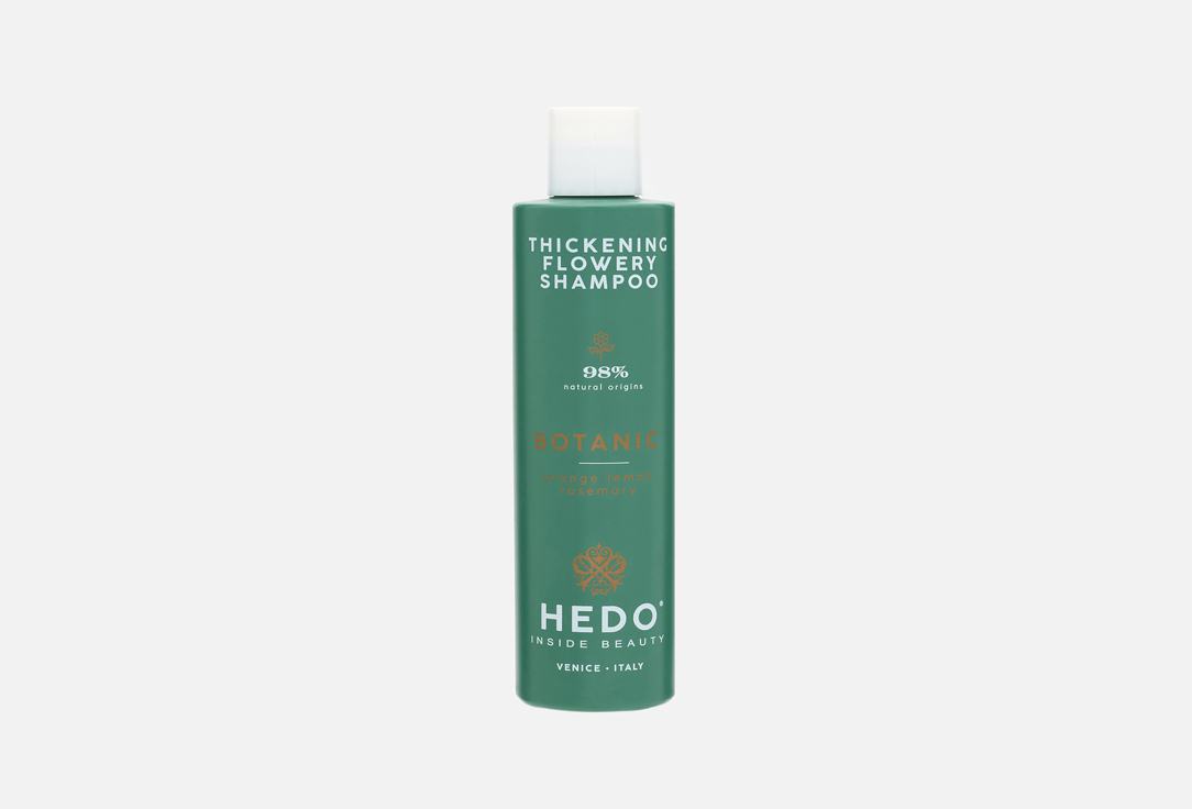 Hedo Volumizing botanical shampoo Thickening Flowery