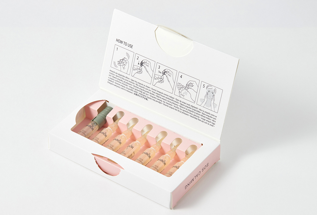 BABOR Calming face ampoules SOS Calming 7 pcs BABOR Calming face ampoules SOS Calming