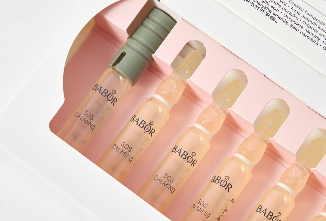 BABOR Calming face ampoules SOS Calming 7 pcs BABOR Calming face ampoules SOS Calming