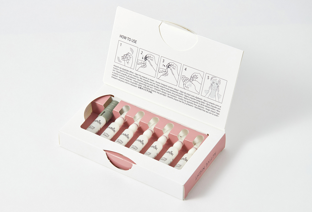BABOR Night regenerating face ampoules Active Night