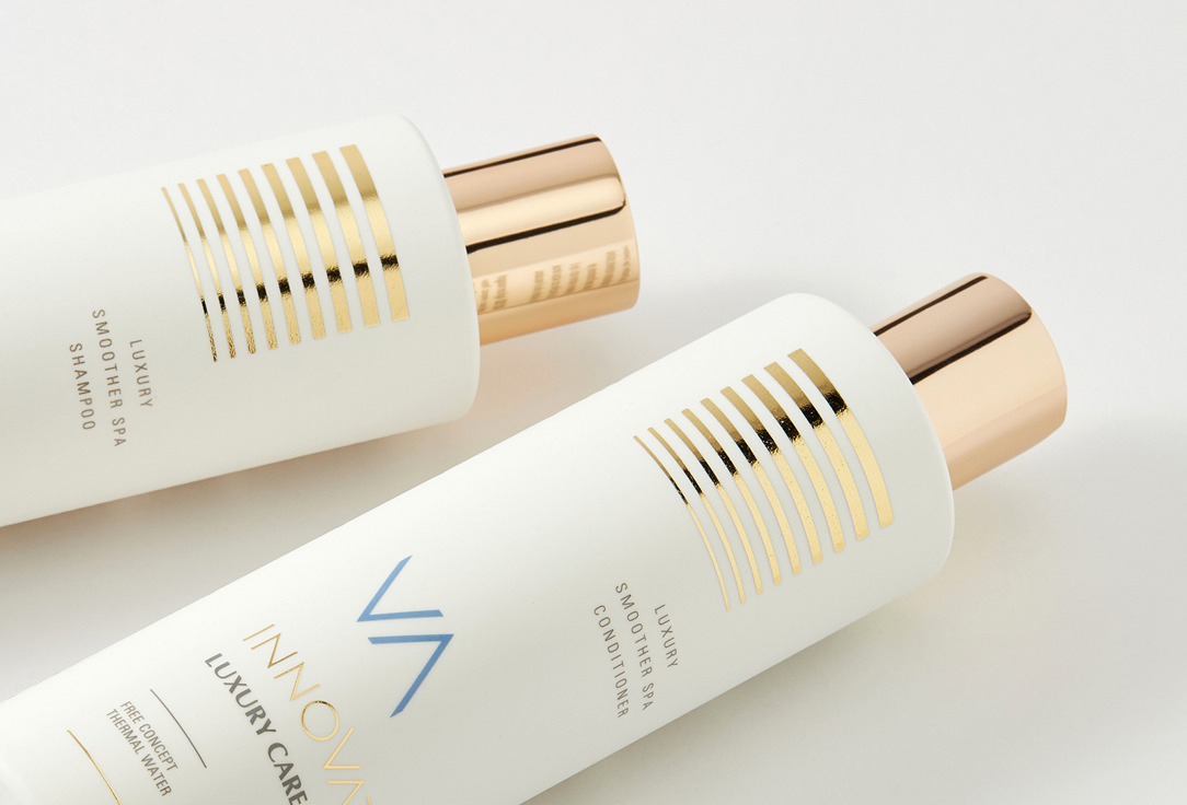 INNOVATIS Smoothing Shampoo & Conditioner Set Home Kit Smoother Spa 2 pcs INNOVATIS Smoothing Shampoo & Conditioner Set Home Kit Smoother Spa