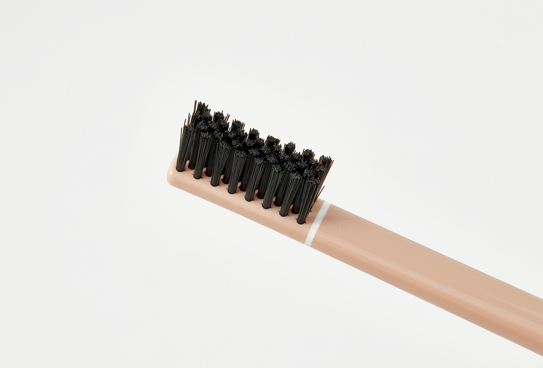 PIUMA Зубная щетка средней жесткости с подставкой NUDE ROSE 1 шт PIUMA Зубная щетка средней жесткости с подставкой NUDE ROSE