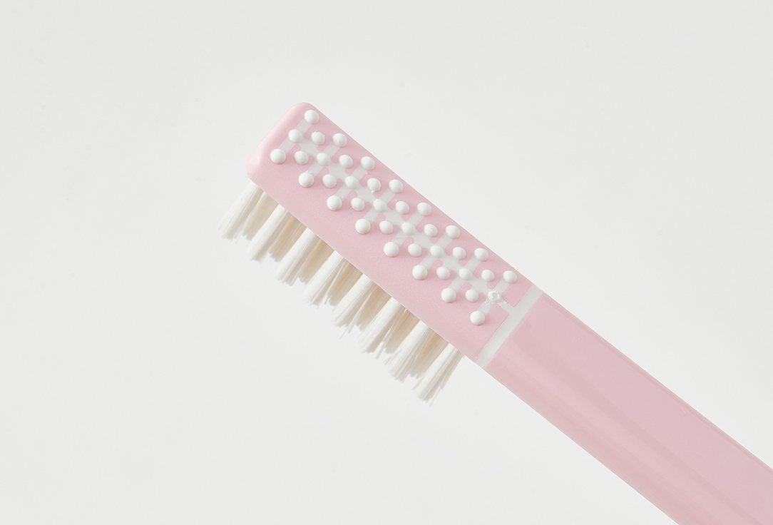 PIUMA Soft toothbrush with stand ECHINACEA