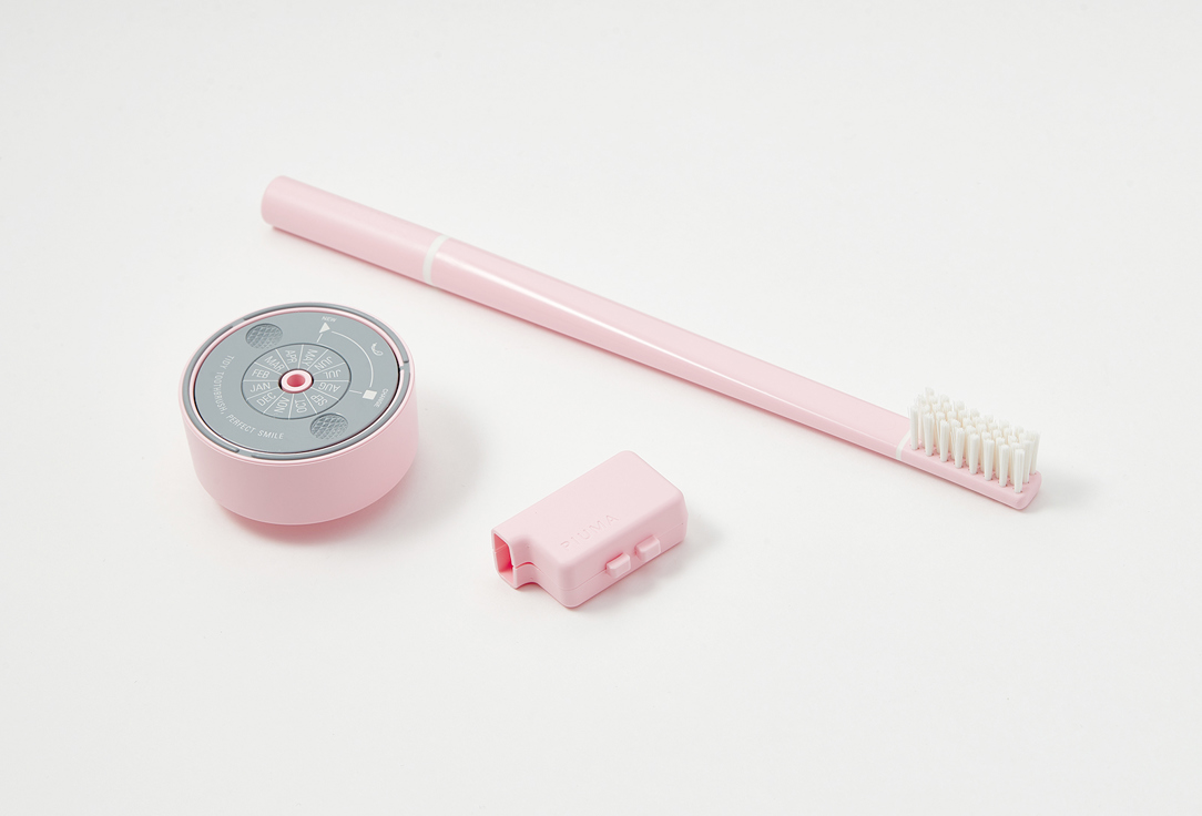 PIUMA Soft toothbrush with stand ECHINACEA