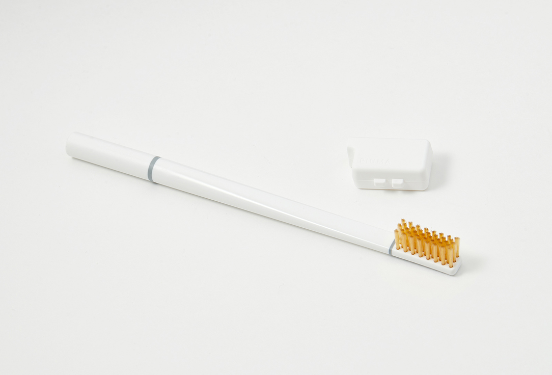 PIUMA Premium Gold Toothbrush T03 Single Pack Gold Pure White 1 pcs PIUMA Premium Gold Toothbrush T03 Single Pack Gold Pure White