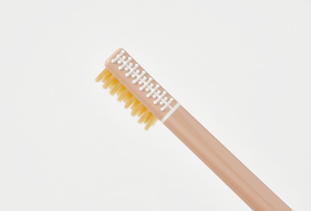 PIUMA Premium Gold Toothbrush T03 Single Pack Gold Nude 1 pcs PIUMA Premium Gold Toothbrush T03 Single Pack Gold Nude