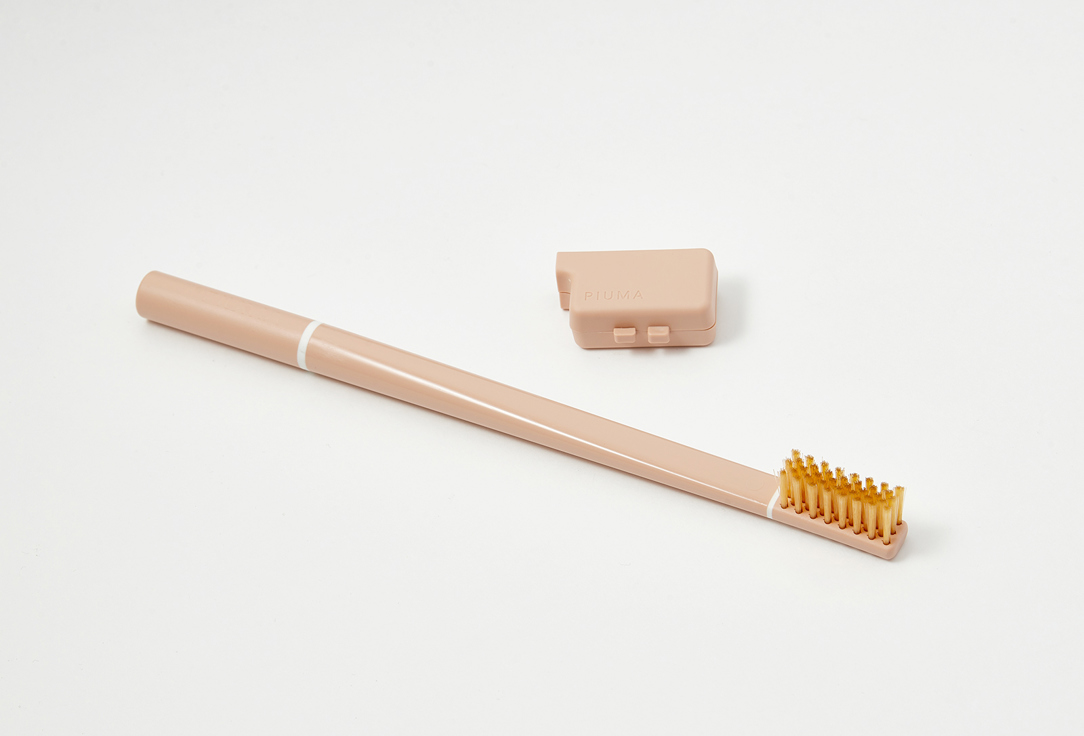 PIUMA Premium Gold Toothbrush T03 Single Pack Gold Nude 1 pcs PIUMA Premium Gold Toothbrush T03 Single Pack Gold Nude
