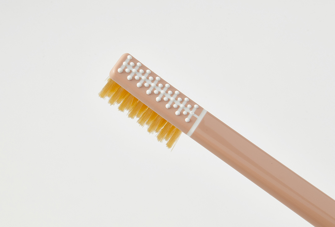 PIUMA Medium toothbrush with stand VITAMIN C 1 pcs PIUMA Medium toothbrush with stand VITAMIN C