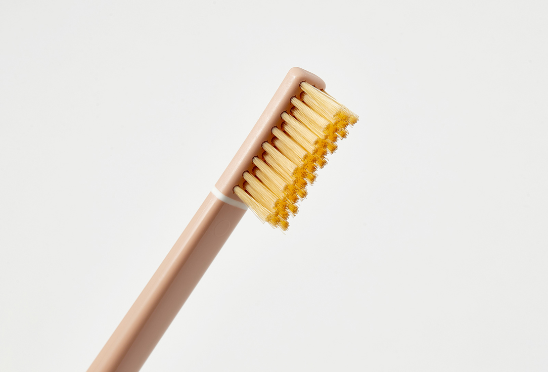 PIUMA Medium toothbrush with stand VITAMIN C 1 pcs PIUMA Medium toothbrush with stand VITAMIN C