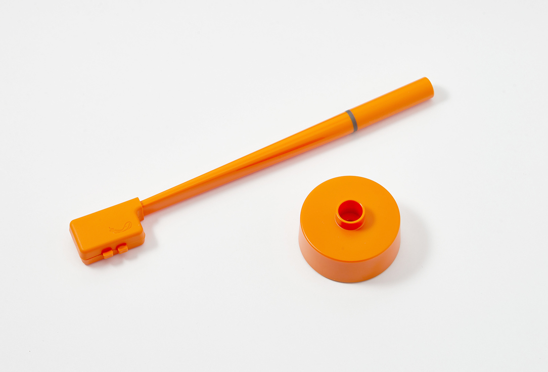 PIUMA Medium toothbrush with stand VITAMIN C 1 pcs PIUMA Medium toothbrush with stand VITAMIN C