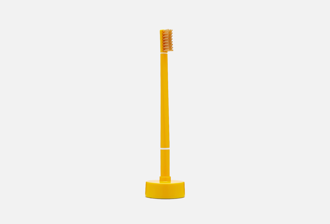 PIUMA Medium toothbrush with stand VITAMIN C