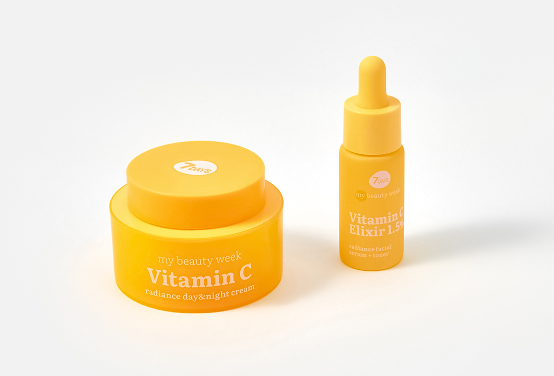 7DAYS Illuminating Cream & Serum Set Just Drop Vitamin Bomb 2 pcs 7DAYS Illuminating Cream & Serum Set Just Drop Vitamin Bomb