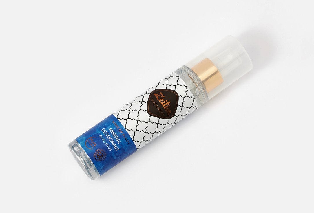 Zeitun Refreshing Mineral Deodorant Spray Blue Lotus
