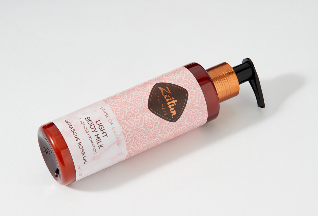 Zeitun Delicate Body Lotion Ritual of Tenderness with Damask Rose Essential Oil 200 ml Zeitun Delicate Body Lotion Ritual of Tenderness with Damask Rose Essential Oil