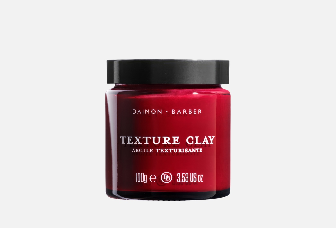 Daimon Barber Strong Hold Styling Clay Texture clay